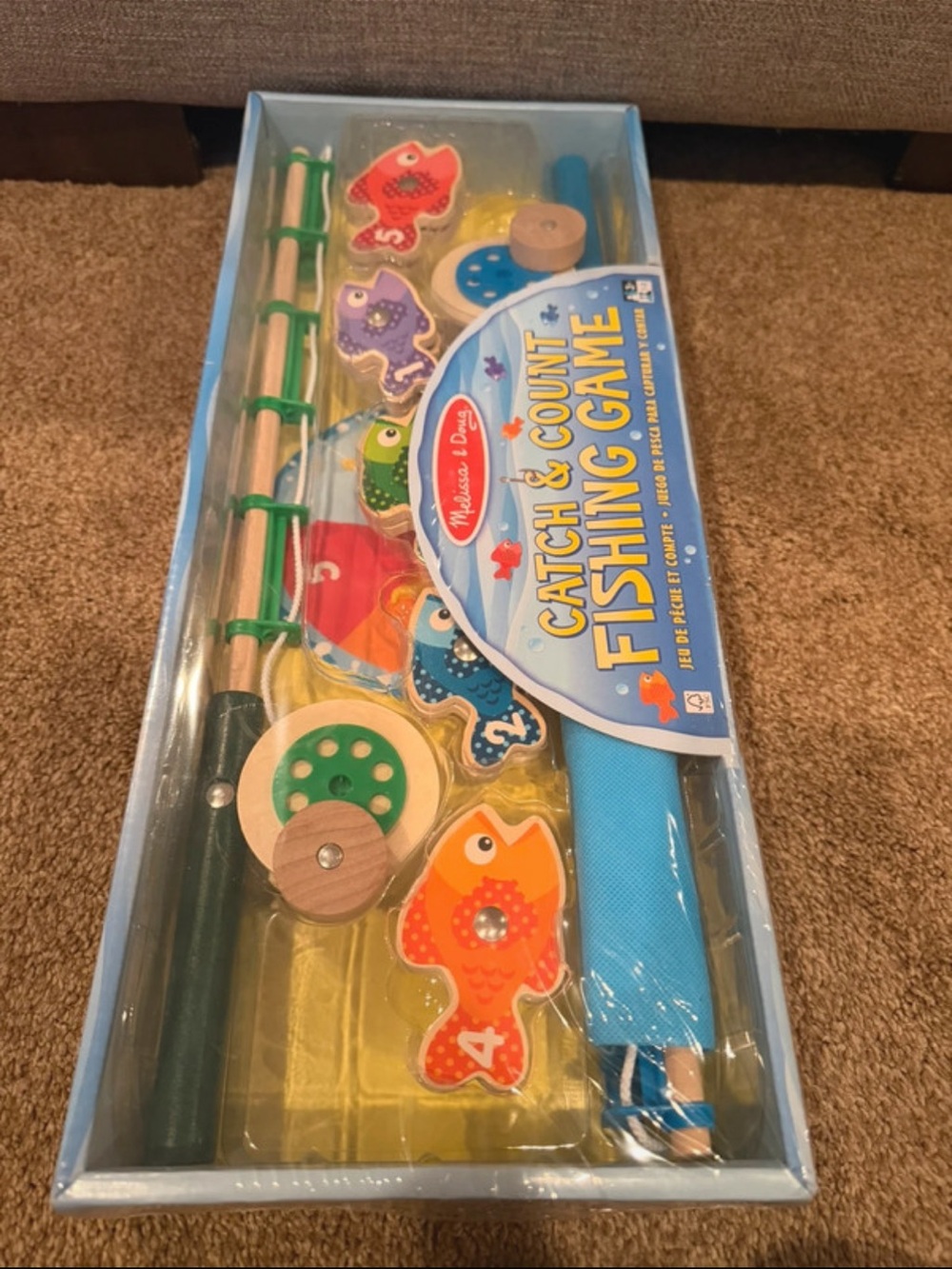 Melissa & Doug Catch & Count Fishing Game - Multi-Color